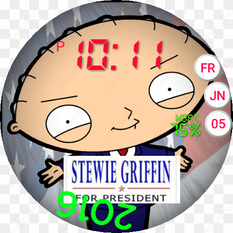 stewie griffin - stewie griffin for president