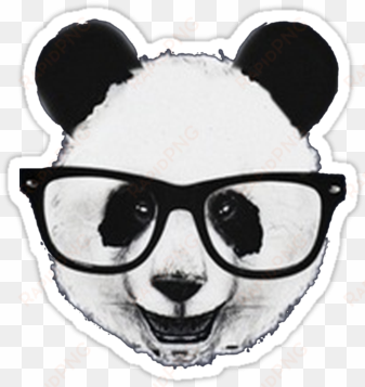 sticker for my laptop - panda tumblr png