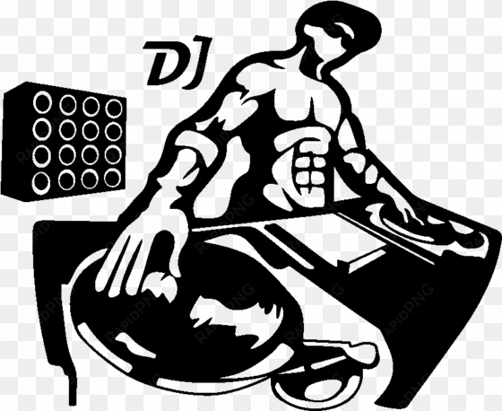 sticker muscl pinterest wall - stickers dj