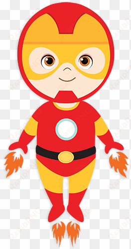 stickers for kids - coolteedesignz boy super hero - iron man - bodysuit