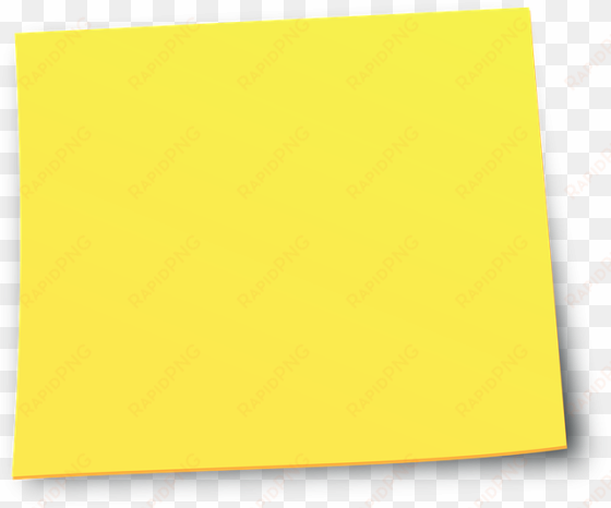 sticky note clip art at clker - yellow sticky notes with no background