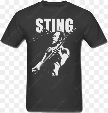 sting tour t shirt