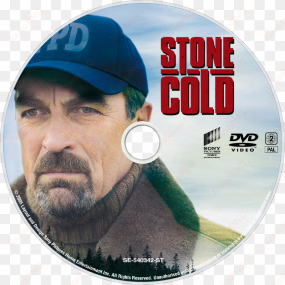 stone cold dvd disc image - jesse stone stone cold