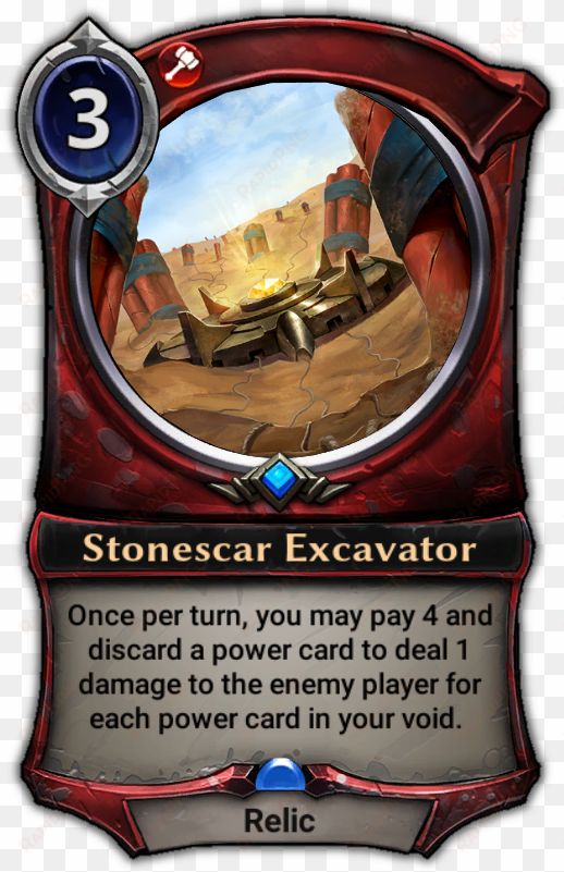 stonescar excavator - obliterate eternal