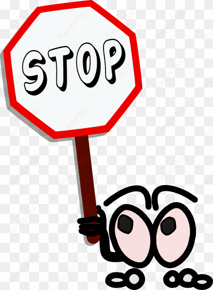 stop clip art at clker - stop and think clip art