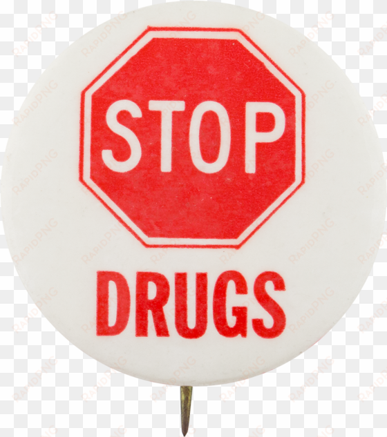 stop drugs - stop sign