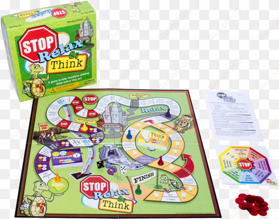 stop, relax & think board game - best selling childswork/childsplay therapy games