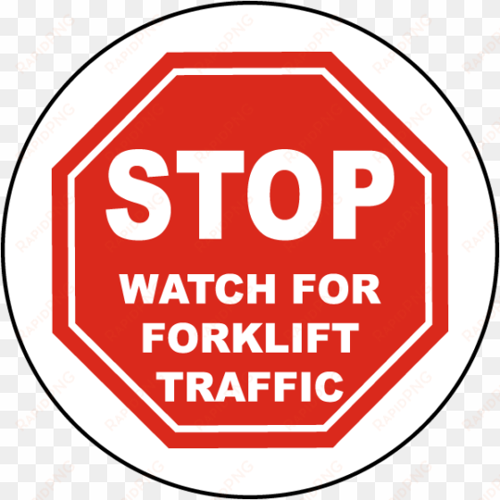 stop watch for forklift floor sign - stop social networking square car magnet 3" x 3"