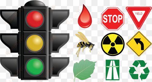 stoplight - red traffic light