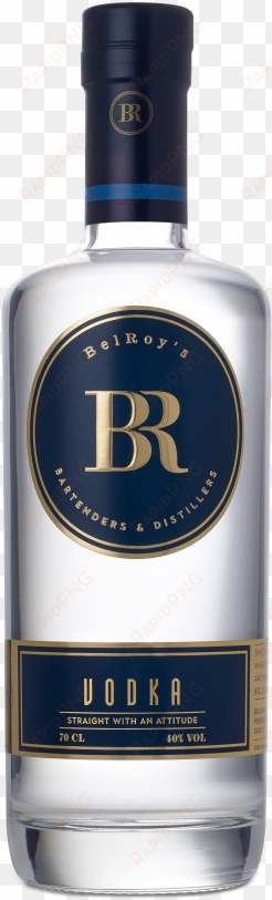 "straight with an attitude" - belroys gin