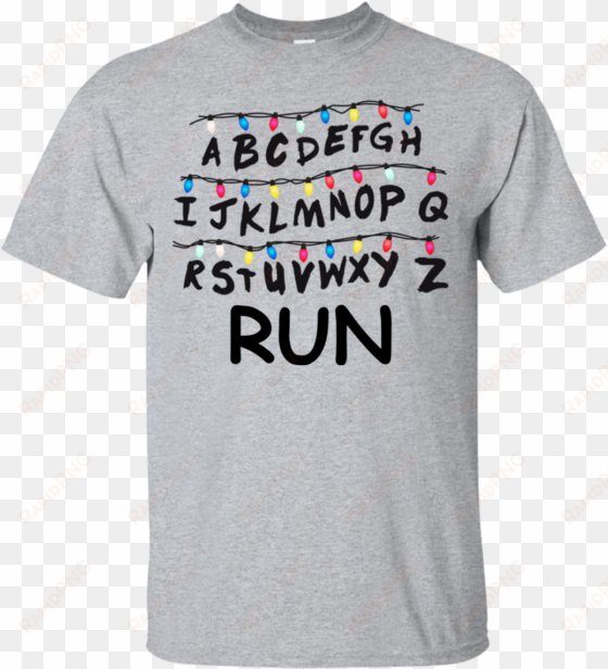 stranger things run shirt, hoodie, tank - stranger things alphabet tank top vest lights ghost