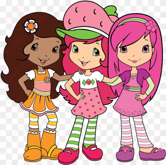 strawberry shortcake and friends png - strawberry disney