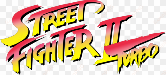 street fighter ii turbo logo snes version - street fighter ii turbo hyper fighting logo