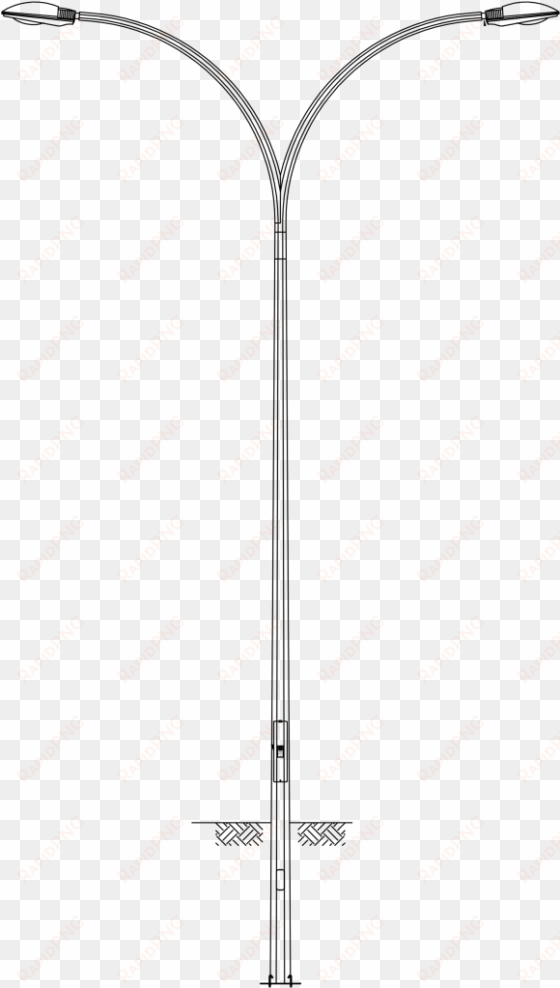 street light poles png - lighting pole