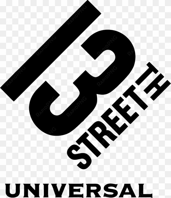 street universal wikipedia the free encyclopedia logo - 13th street logo