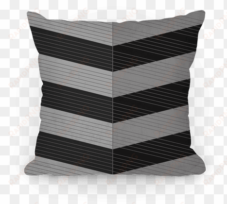 stripes on stripes pattern pillow - cushion