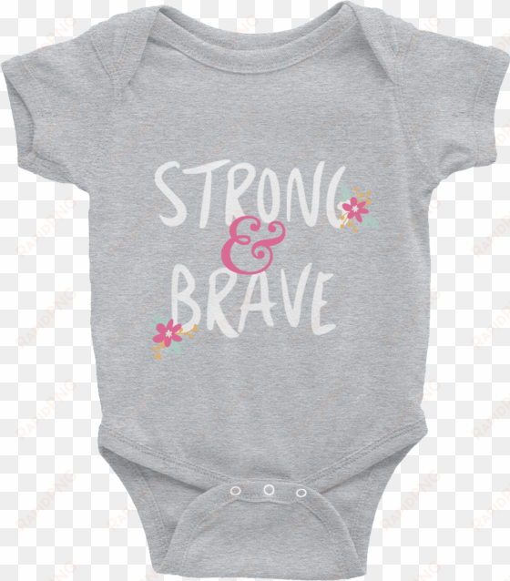 strong and brave - baby shark clothing super simple