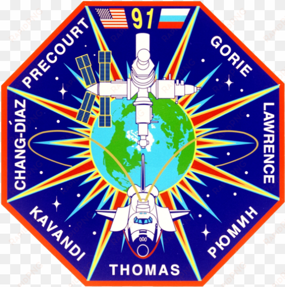 sts 91 patch - franklin chang diaz missions