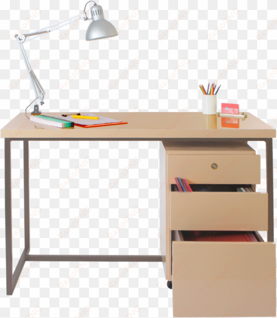 study table front view png