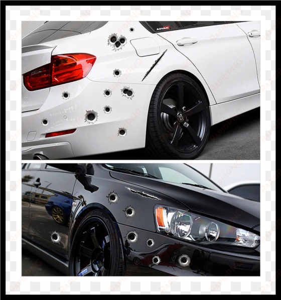 styling 3d fake bullet - chinese car stickers