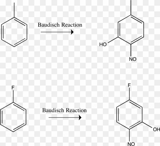 substituted benzene reaction - baudisch reaction