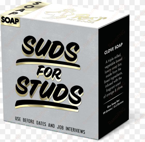 suds for studs soap - lucky tiger suds for studs gents bar soap