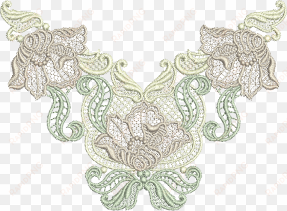 sue box creations - flower lace pattern png