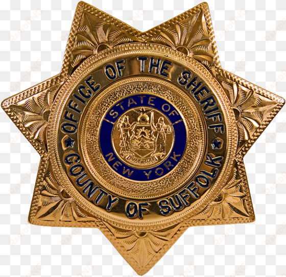 Suffolk County Office Of The Sheriff Badge - Suffolk County Corrections Badge transparent png image