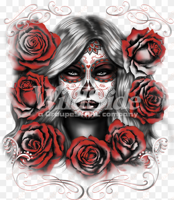 sugar girl with red roses - artix sugar girl with red roses gift for skull costume
