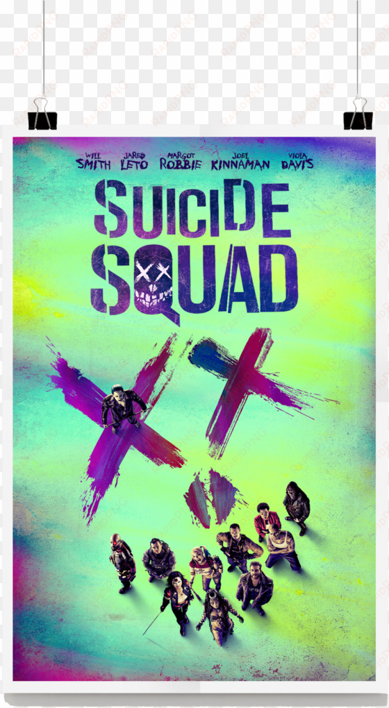 suicide squad poster - suicide squad itunes poster