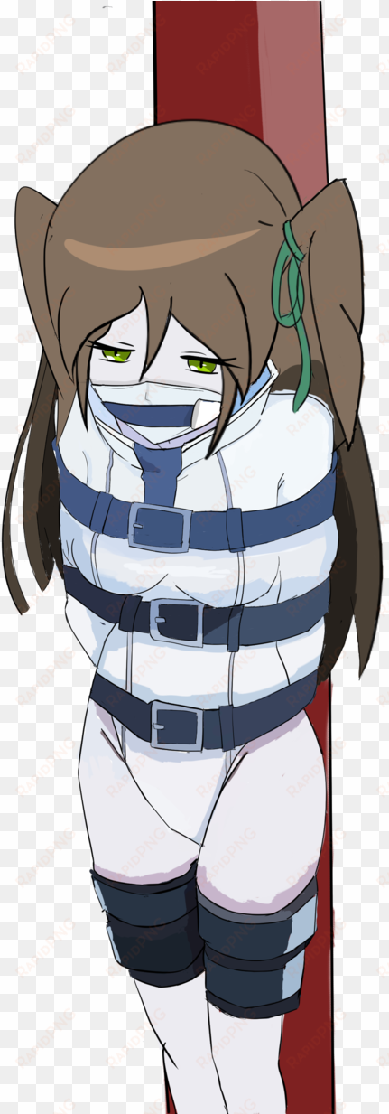 suki strait jacket by - cute anime girl in straitjacket