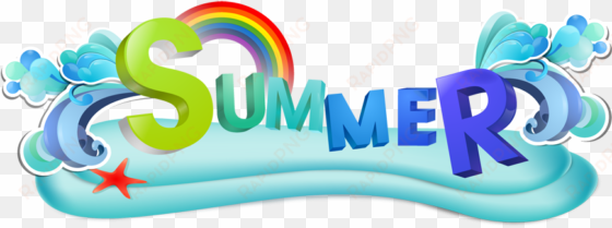 summer-banner - summer party logo png