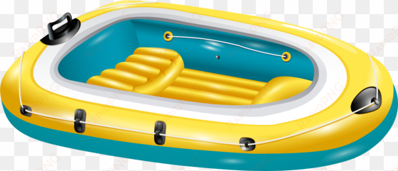 Summer Boat Transparent Clip Art Image Gallery Yopriceville - Inflatable Boat Clip Art transparent png image