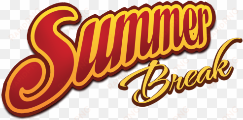 summer break png - summer break logo