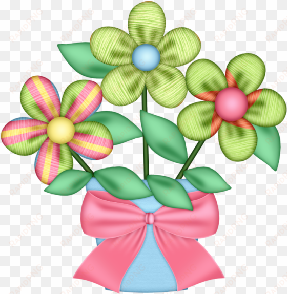 summer flowers png - clip art