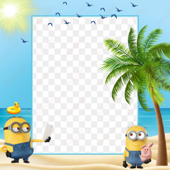summer kids transparent gallery yopriceville high view - minions borders and frames