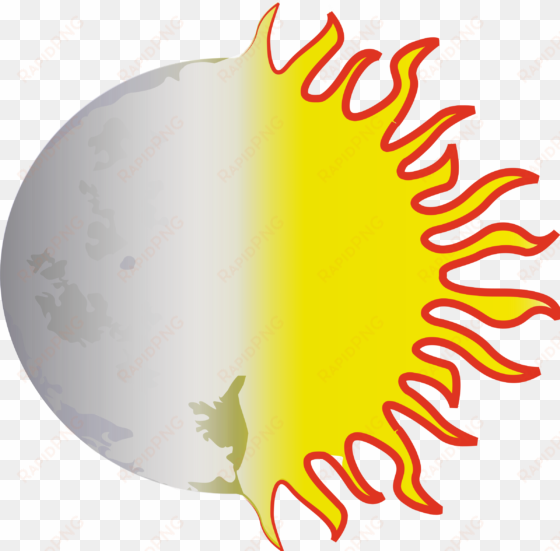 sun and moon jpg free library - sun and moon png