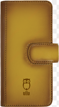 sun ray - ullu wallet case for apple iphone 7 plus - tangerine