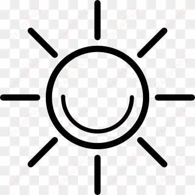 sun vector - icon