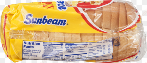 sunbeam enriched white bread, king - 22 oz pack