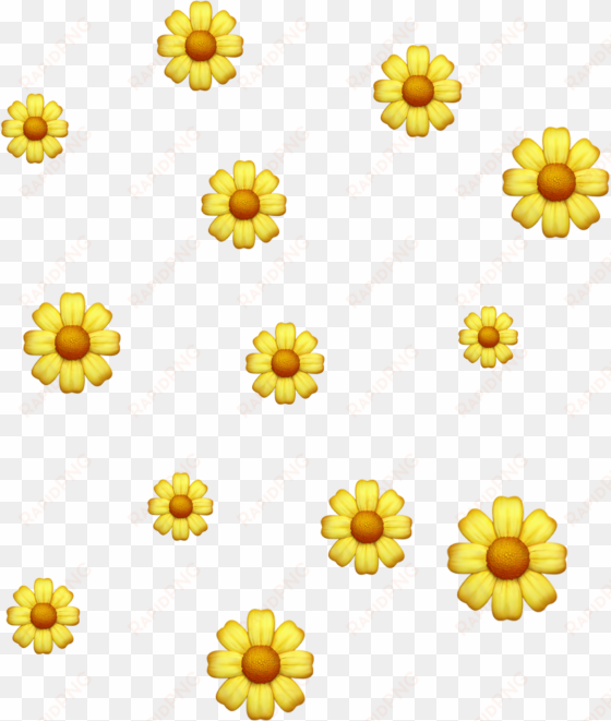 Sunflower Sunfloweremoji Sunflower Emoji Flower Emoji - Sunflower transparent png image