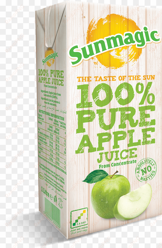sunmagic 1l 100% pure apple juice recap - sunmagic cranberry juice - 12 x 1 litre cartons