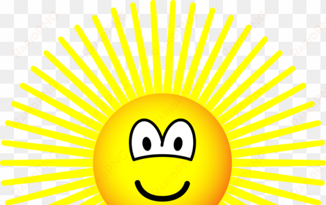 sunrise emoticon - smiley sunrise