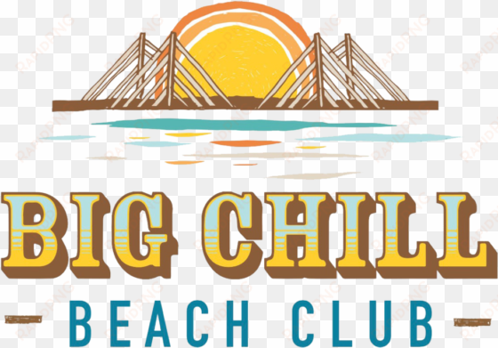 Sunrise & Surfboard Copy - Big Chill Beach Club Logo transparent png image