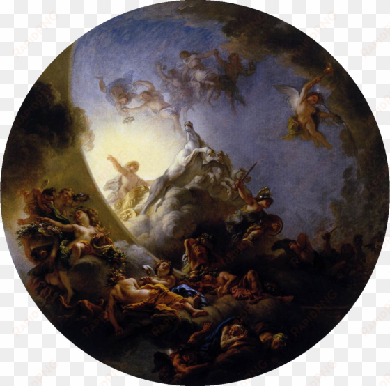 sunrise with the chariot of apollo - triumph of french painting