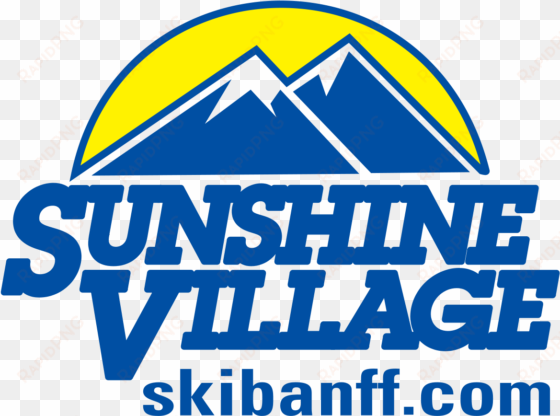 sunshine village ski resort logo