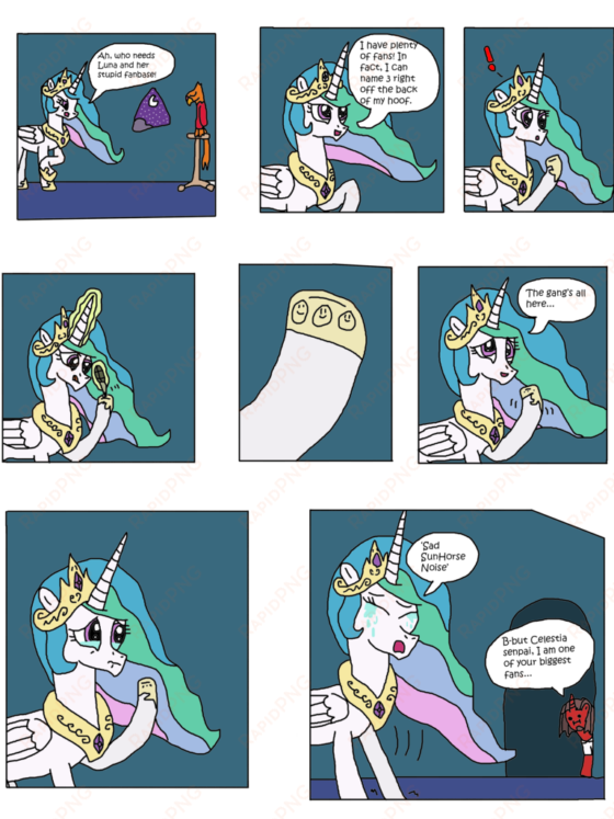 supahdonarudo, comic, crying, depressedia clipart freeuse - princess celestia