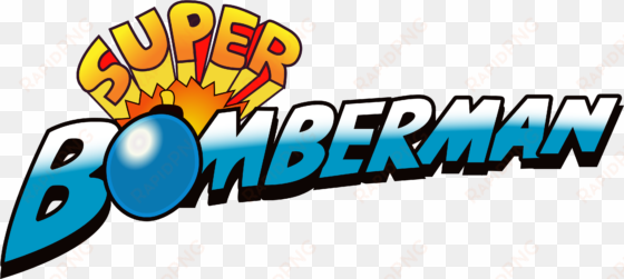 super bomberman - super bomberman logo