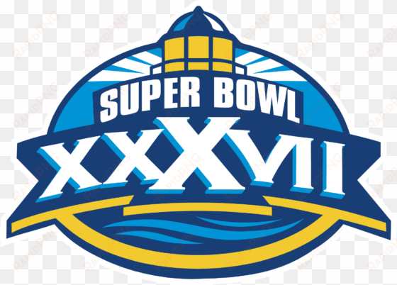 super bowl 2003 logo png transparent - super bowl logo vectors