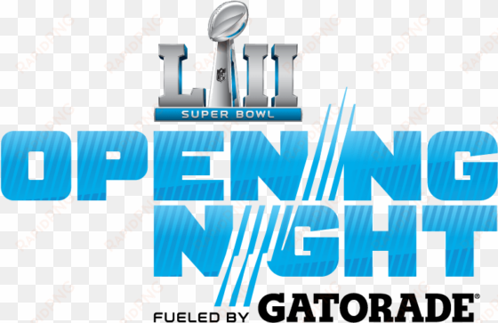 super bowl openning night logo